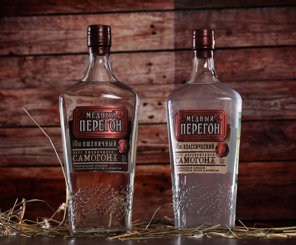 марка алкоголя медный перегон от агентства runway branding