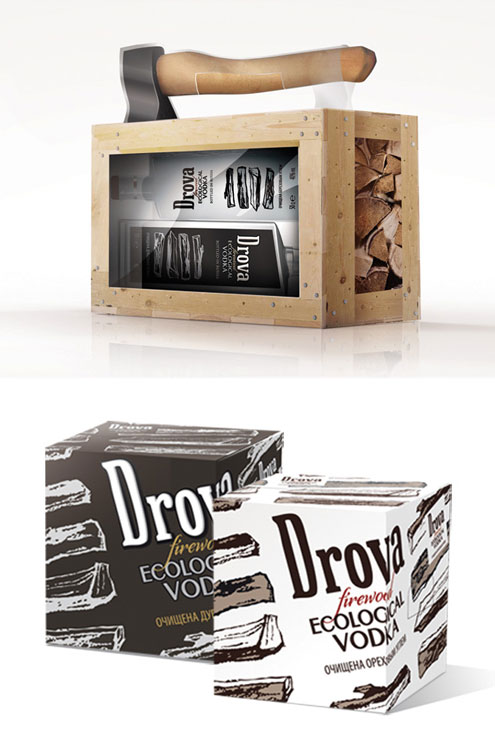 дизайн и разработка названия торговой марки drova