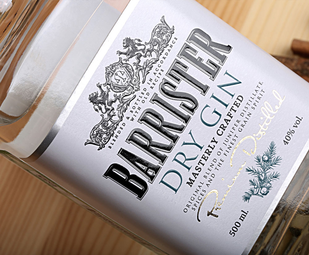 джин barrister – разработка торговой марки